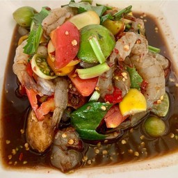 เกาเหลากุ้งสดปลาร้า