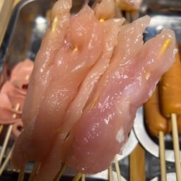 ไก่ย่างหมาล่าเผ็ดจนร้องโอ้ย