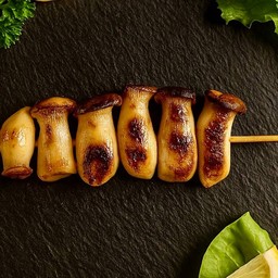 เห็ดนางรมย่างเนย