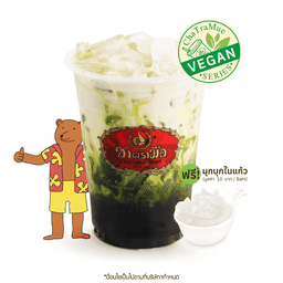 ชาเขียวนมวีแกน