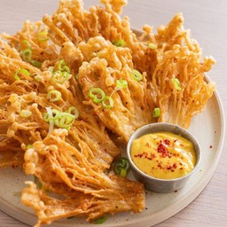 เห็ดเข็มทองทอด