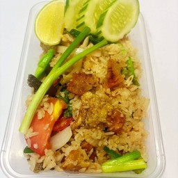 ข้าวผัดปลาสลิด