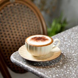 คาปูชิโน่ร้อน