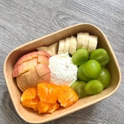 Greek yogurt ชุดจัมโบ้ Set M ขนาดสกู๊ป 75-78 กรัม (เลือกผลไม้ได้)