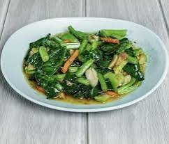 คะน้าปลาเค็ม