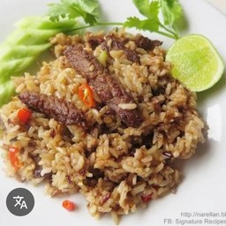 ข้าวผัดเนื้อเค็ม