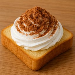 ปังวิปครีมโอวัลตินภูเขาไฟ