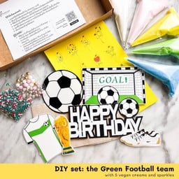 DIY set The green Football team