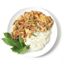 ข้าวไข่เจียวแหนม