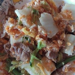 ชุดสุกี้หมูแห้งคู่น้ำ