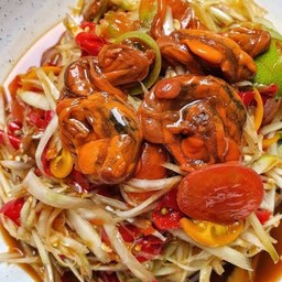 ตำปลาร้าหอยดอง