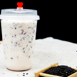 ชานมข้าวเหนียวดำ