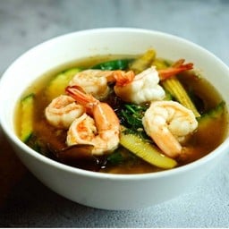 แกงเลียงกุ้งสด