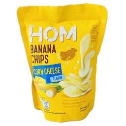 กล้วยอบกรอบ รสข้าวโพดชีส