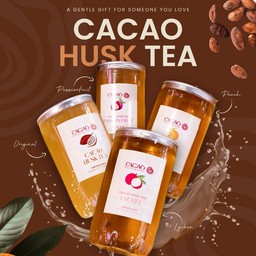 Cacao Husk Tea Canned Set 4