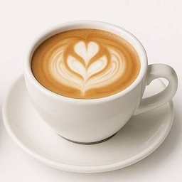 ลาเต้ร้อน