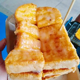 ปังปิ้ง เนยนม น้ำตาล