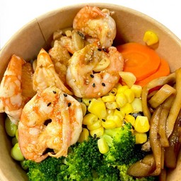 ข้าว poke กุ้ง (S)