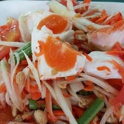 ตำไทยไข่เค็ม