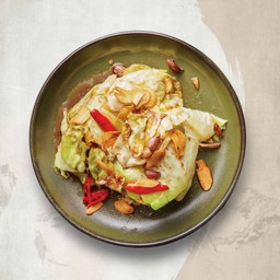 กะหล่ำปลีผัดน้ำปลา