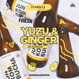 Jun  Yuzu & Ginger Kombucha Bottle 280 ml