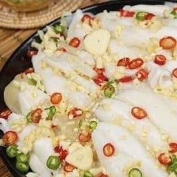 ไข่หมึกนึ่งมะนาว