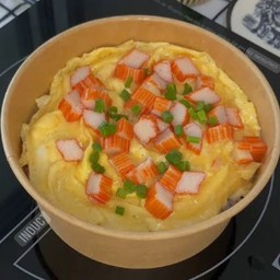 ข้าวไข่ข้นปูอัด