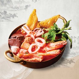 ไข่ตุ๋น 3 เซียน (ไข่แดงเค็ม,ไข่เยี่ยวม้า,แปะก๊วย)