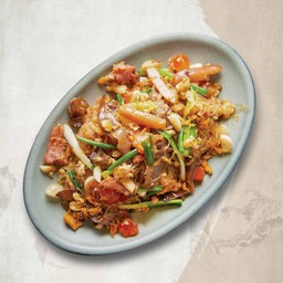 วุ้นเส้นผัดแหนม ทรงเครื่อง