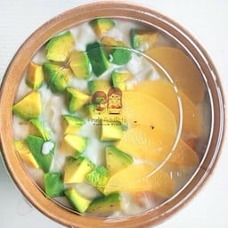 Avo+ kiwi Homemand yogurt 🥑🥝