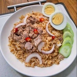 ยำขนมจีน ข้าวยำพื้นบ้าน แม่แอนฟิลด์ นริศา(บางบัวทอง