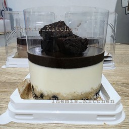 บราวนี่ช้อคหนึบชีสพาย