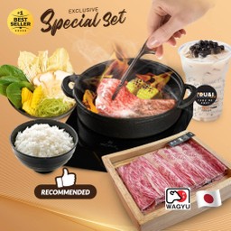 ชุดยากินิกุเนื้อเจแปนวากิว A4