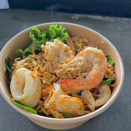 มาม่าหมูสับผัด/หรือต้มระบุได้ค่ะ