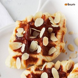 บราวชูก้า อัลมอนด์ ครอฟเฟิล