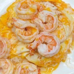 ข้าวไข่ข้นกุ้ง
