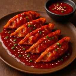 เกี้ยวซ่า ซอสเผ็ดเกาหลี 5 ชิ้น