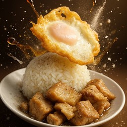 ข้าวหมูทอดเกลือ