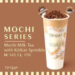Mochi Milk Tea with KitKat Sprinkle