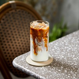 ลาเต้เย็น