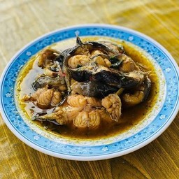 ขนมจีน+ แกงป่าเนื้อปลาดุก