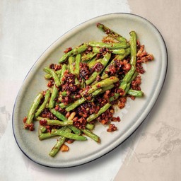 ผัดถั่วแขกเสฉวน