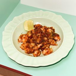 กุ้งผัดต้มยำพริกเผา