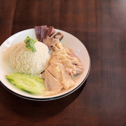 ข้าวมันไก่ต้ม