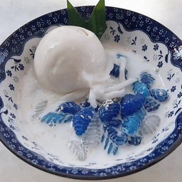 ครองแครงน้ำกะทิ+ไอติม