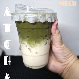 มัจฉะลาเต้(Oat milk นมโอ๊ต)