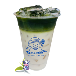 นมสดมะพร้าวชาเขียว