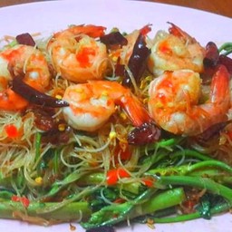 หมี่กะเฉดกุ้ง