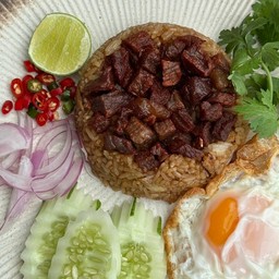 ข้าวผัดมันเนื้อ