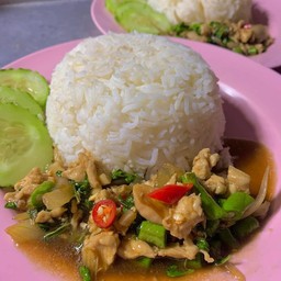 ข้าวผัดพริกไก่